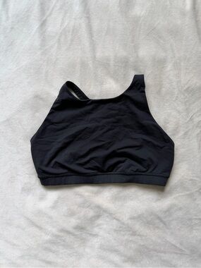 lululemon athletica Black High-Neck Sports Bra